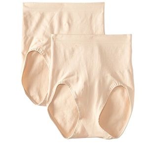 Bali Women’s Shapewear Brief Ultra Control 2-pk S
